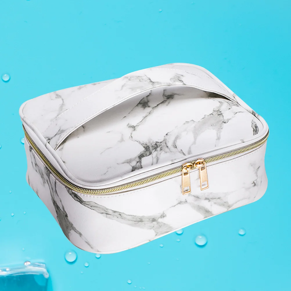 

Marble Pattern Makeup Pouch Travel Bag Multifunction Portable Toiletry Bag bag makeup bag