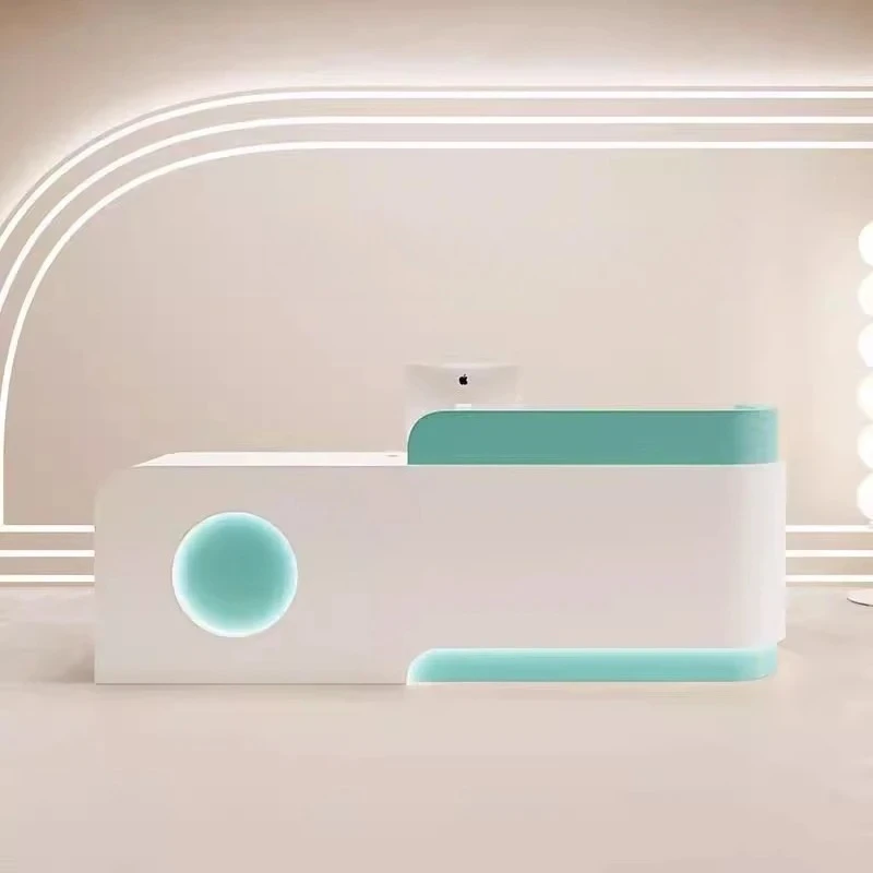 

Стойка для хранения Стойки регистрации Центр клиента Стол Vevor Стойки регистрации Подиум Искусственная доска Мебель Приемная MHJDT