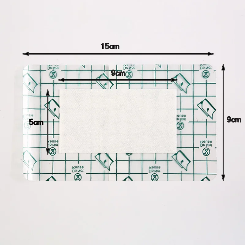 10pcs 9x15cm Waterproof Medical PU Film Roll Transparent Tattoo Repair Aftercare Bandage Protective Skin PU Film Tape