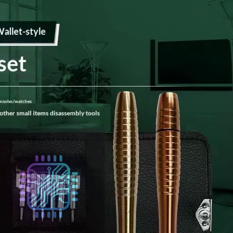 25 in 1 Mini Precision Magnetic Screwdriver Set S2 Steel Bit Durable Repair Kit for Camera Lens Drone Maintenance
