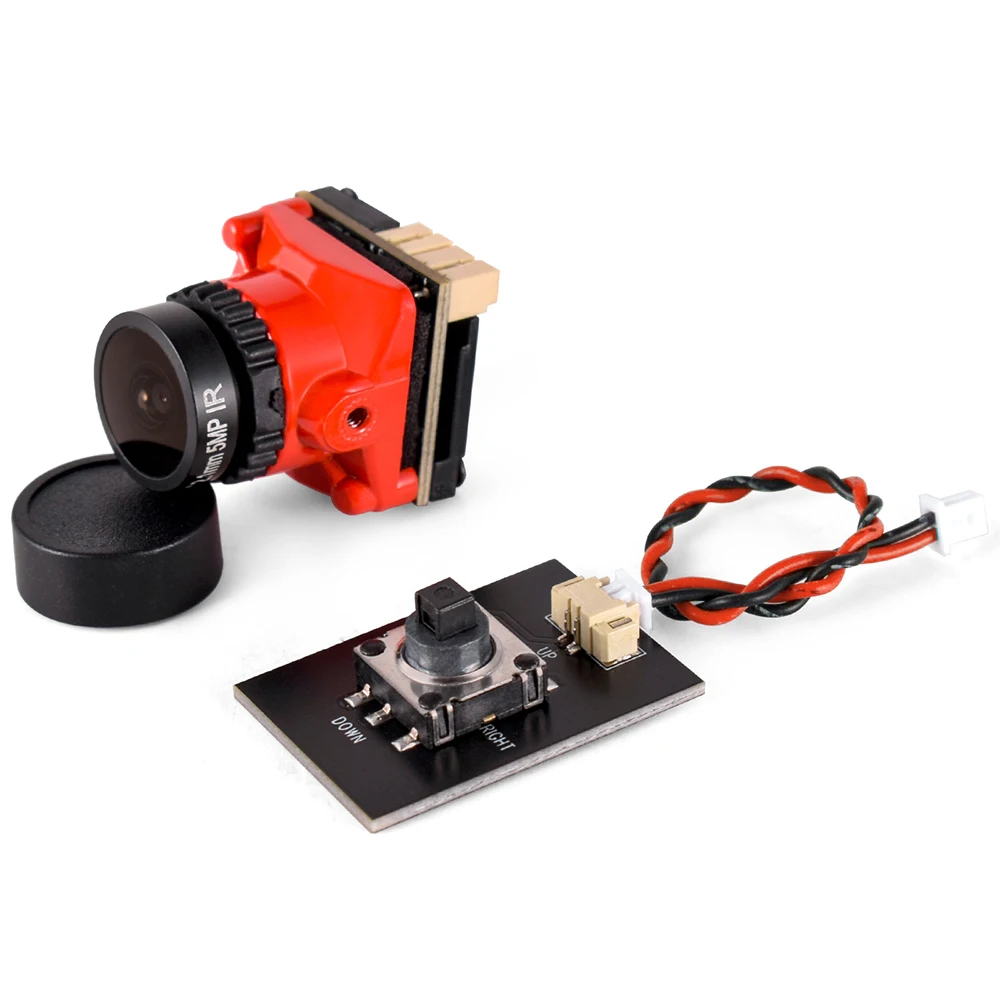 FPV-Kamera 1800TVL 5V-40V NTSC/PAL mit internem OSD für RC FPV Racing Drohne DIY – Detail 3