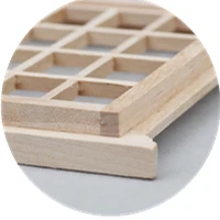 

【BS】1:12 Кукольный домик, квадратная оконная рама, модель кукольного домика, 20-панельные окна, кукольный домик, мини-мебельные аксессуары