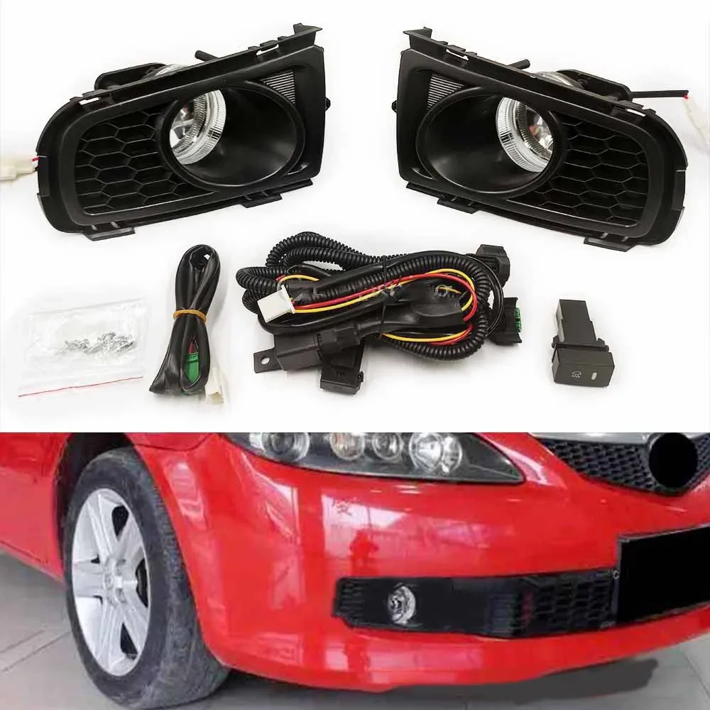 

1 set front bumper foglights fog light for Mazda 6 2006 2007 2008 2009 2010