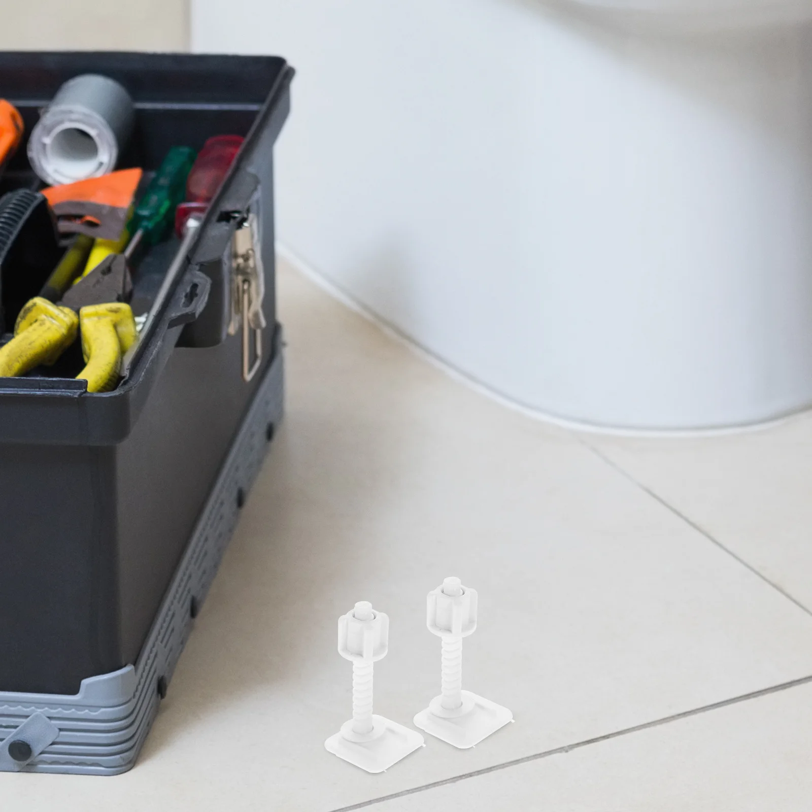 8 قطعة مسامير مقعد المرحاض أسفل جبل البلاستيك المفصلي البراغي لاستبدال مقعد المرحاض إصلاح الربط مجموعة الأجهزة