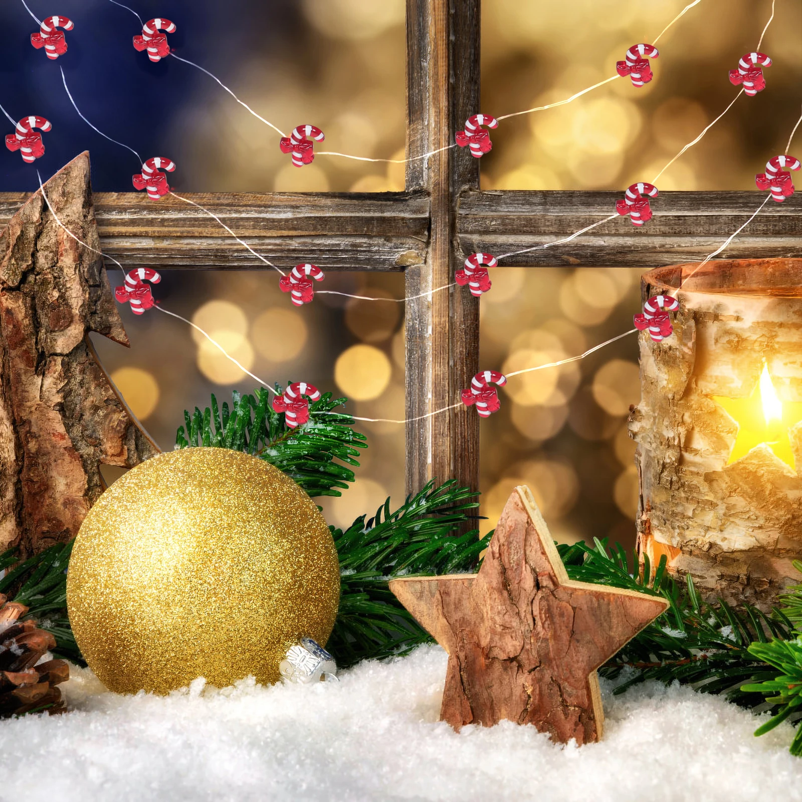 

Christmas Light Operated Warm Fairy For Xmas Tree Decoration Party Wedding Indoor Outdoor Decorative String Lights