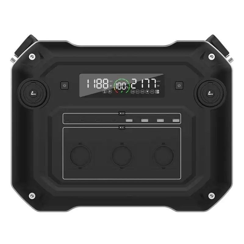 High Capacity Outdoor Camping Emergency 2500w Power Station Solar Power Bank 3600w Portable Power Station