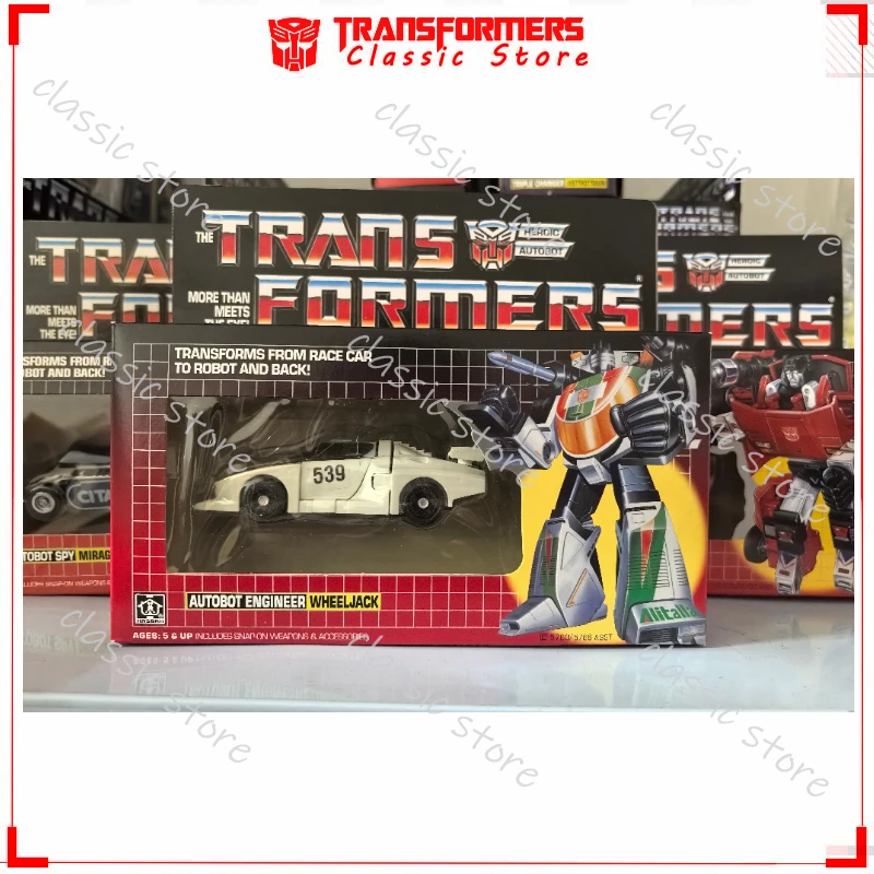 

In Stock Classic Transformers Toys G1 Reissue KO Edition Wheeljack Cybertron Autobots Action Figures Collectible Gifts