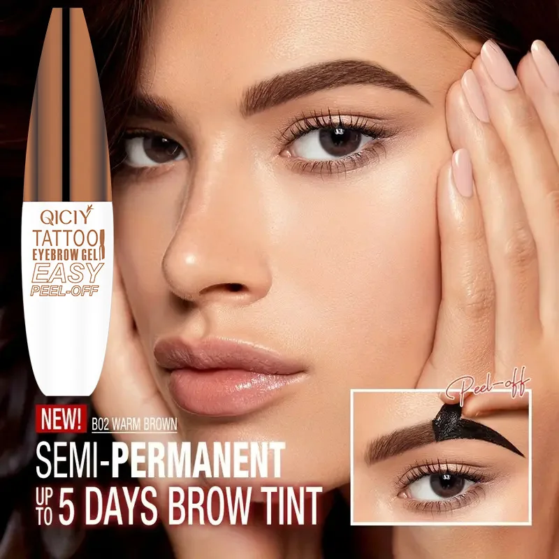 3 dias tatuagem tintura sobrancelha creme cinza marrom fácil descascar sobrancelha gel duradouro resistente ao suor à prova dwaterproof água cosméticos duradouro 10g