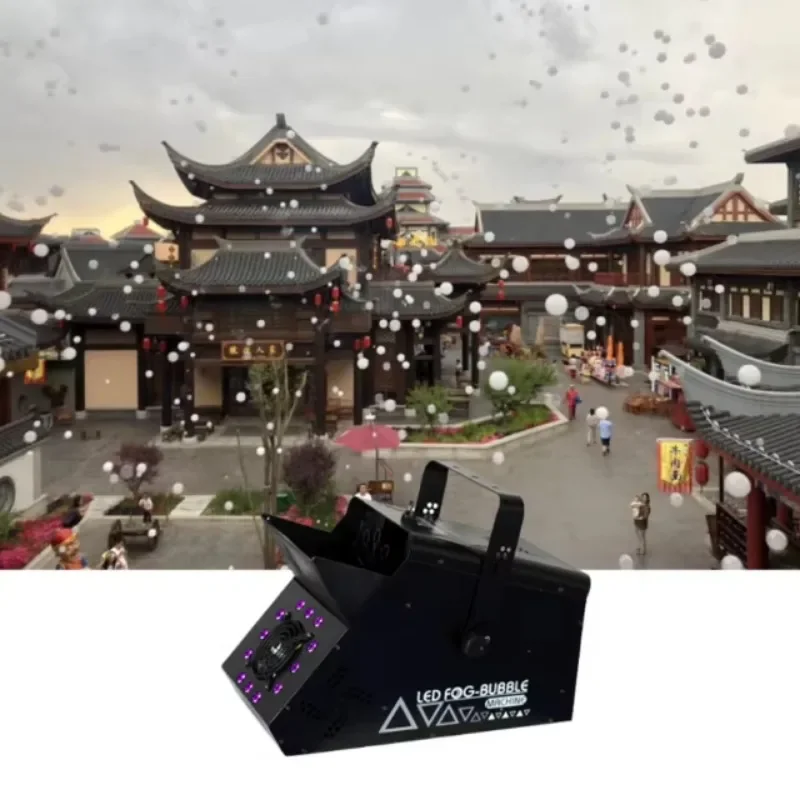 DISCOSFX NEW LED Smoke Bubble Fog Machine For Wedding