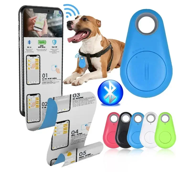 Spot Goods Breakpoint Reminder Bidirectional Search Smart Bluetooth Pet Tracker Locator