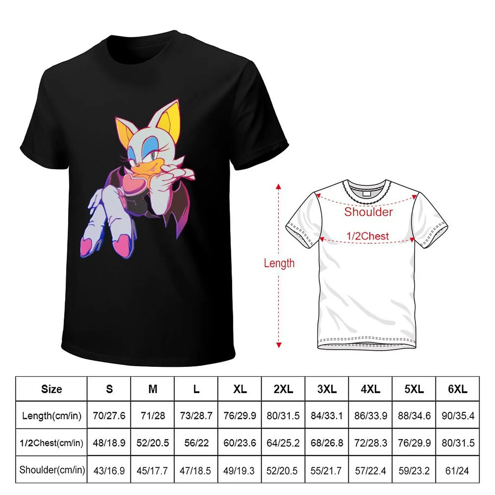 Rouge 020 T-Shirt Holiday All Match T-Shirt