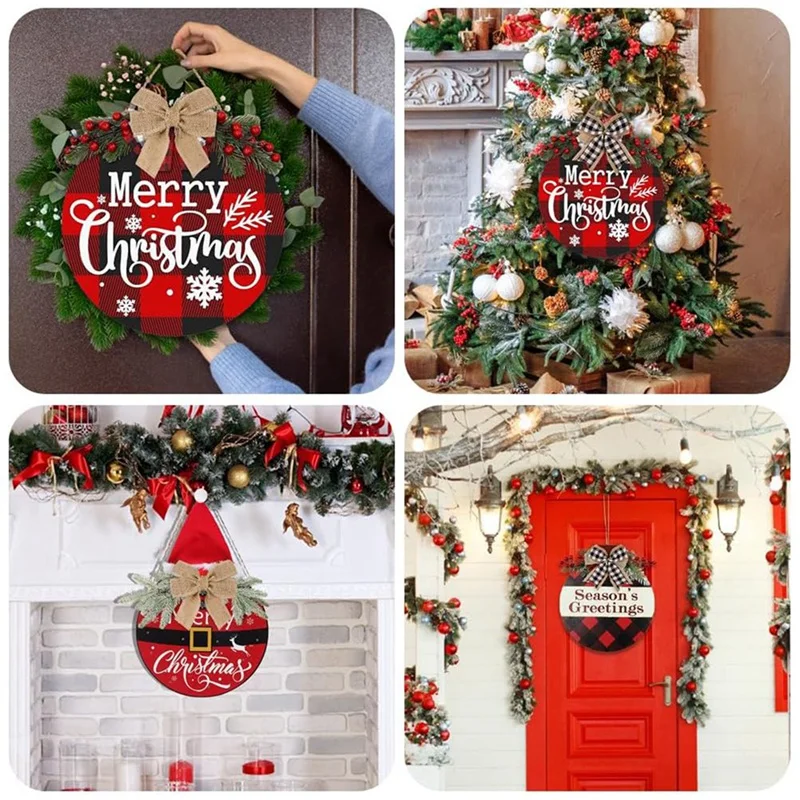 دوائر خشبية 6 عبوات دوائر خشبية للحرف اليدوية 12 بوصة شرائح خشبية غير مكتملة فارغة باب خشبي شماعات تسجيل أقراص خشبية مستديرة