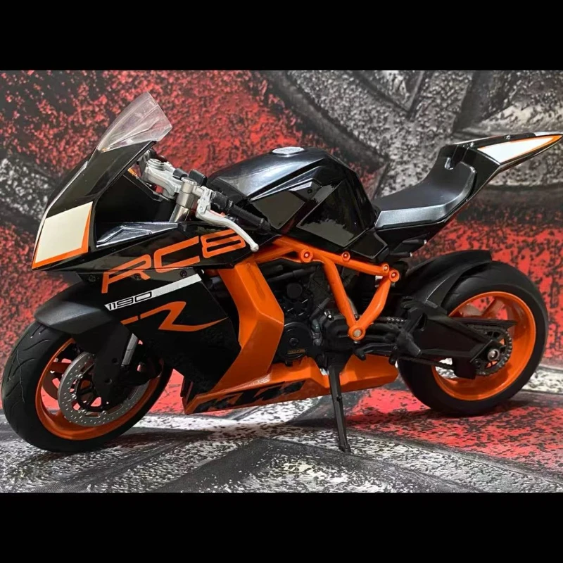 

WELLY 1:10 KTM 1190 RC8 R Model Car Simulation Alloy Metal Toy Motorcycle Children's Toy Gift Collection Model Toy