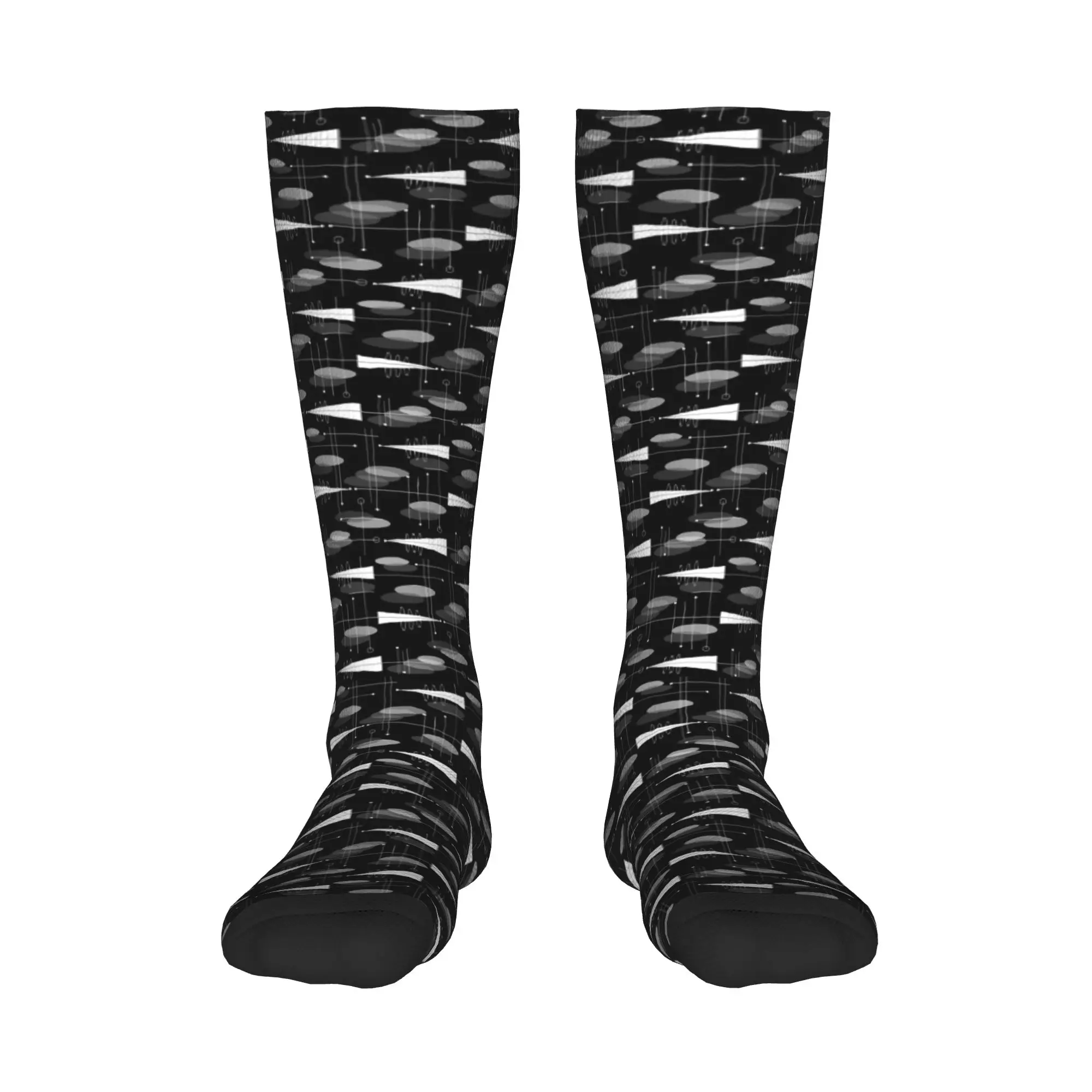 

Всесезонные чулки для экипажа, носки середины века для атомного космического возраста, Harajuku, длинные носки в стиле хип-хоп, аксессуары для мужчин и женщин