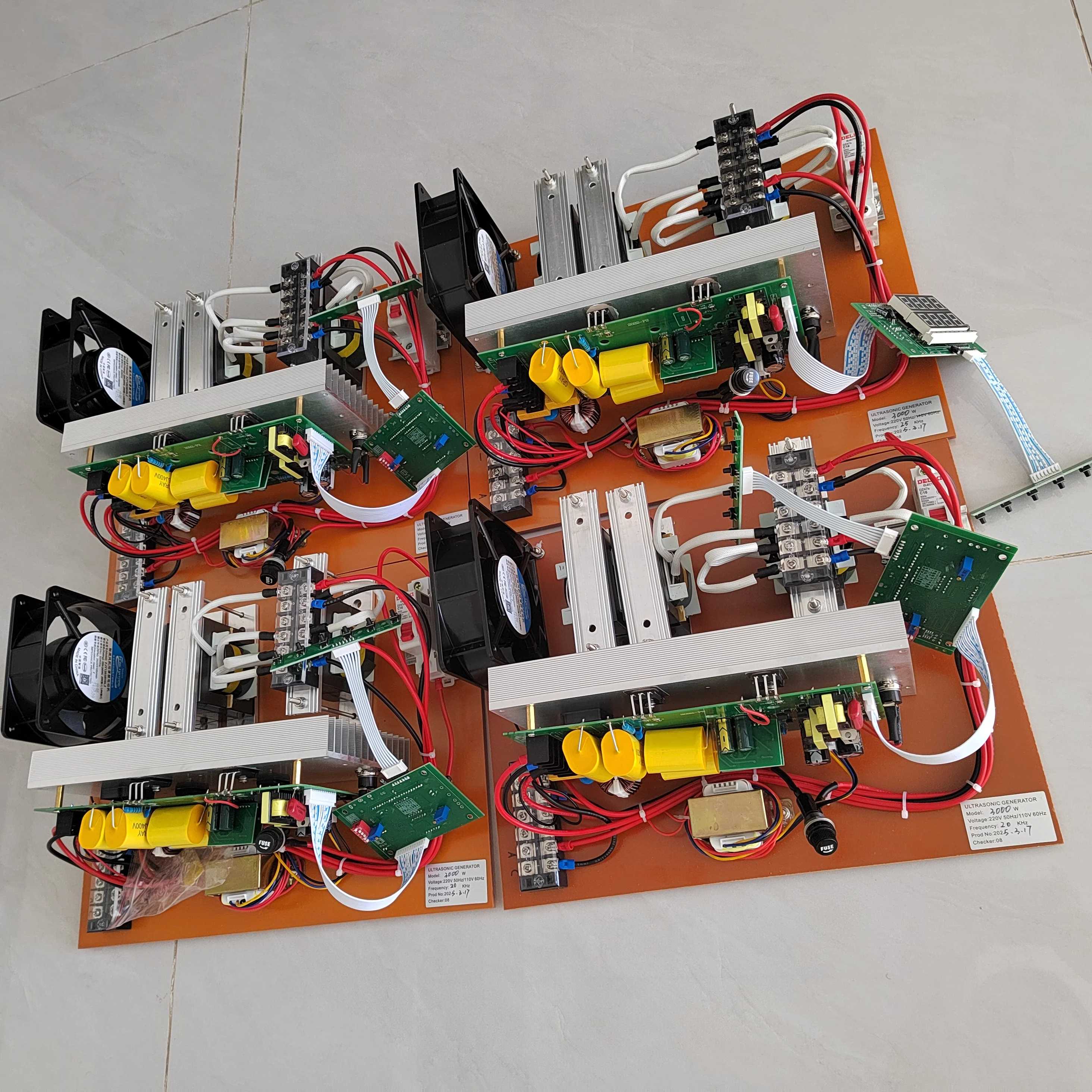 

28KHZ 1200W Ultrasonic Cleaning Machine Generator Pcb Driver Circuit Board For Ultrasonic Cleaner Bath