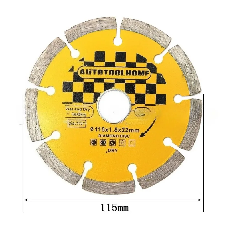 1 قطعة 115 مللي متر الماس أسطوانة تقطيع جافة منشار دائري شفرة قطع شفرة القرص للرخام الخرسانة السيراميك الجرانيت أدوات القطع