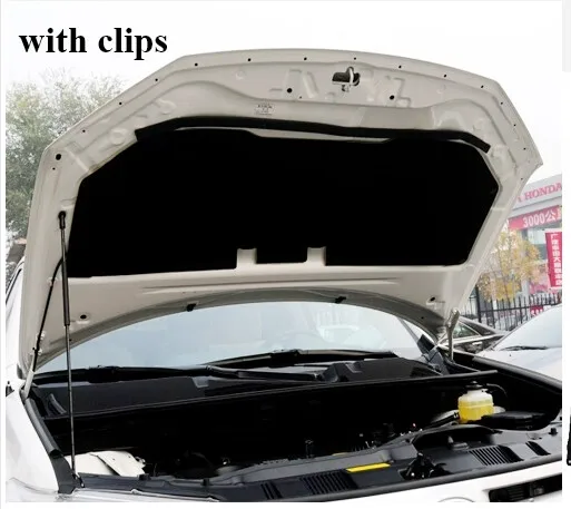 

For Toyota Highlande 2017-19 Engine Hood Insulation Pad Heat Shield Cover Black