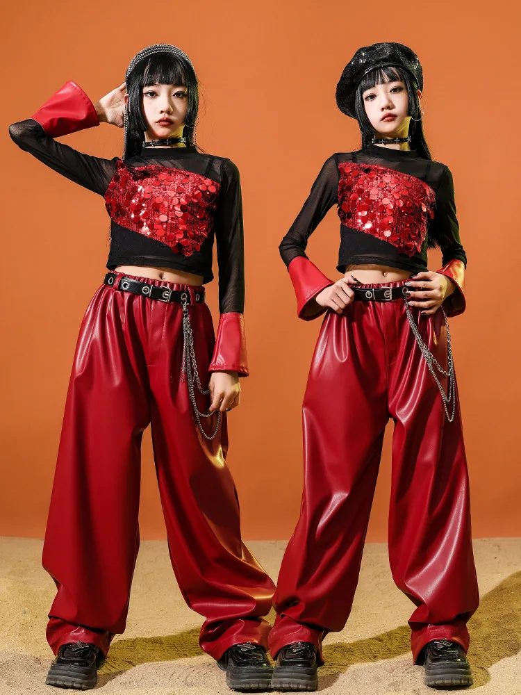 ריצת ג 'אז ריקוד בגדי אופנה בנות היפ הופ תחפושת croped kpop מופע בגדי ים