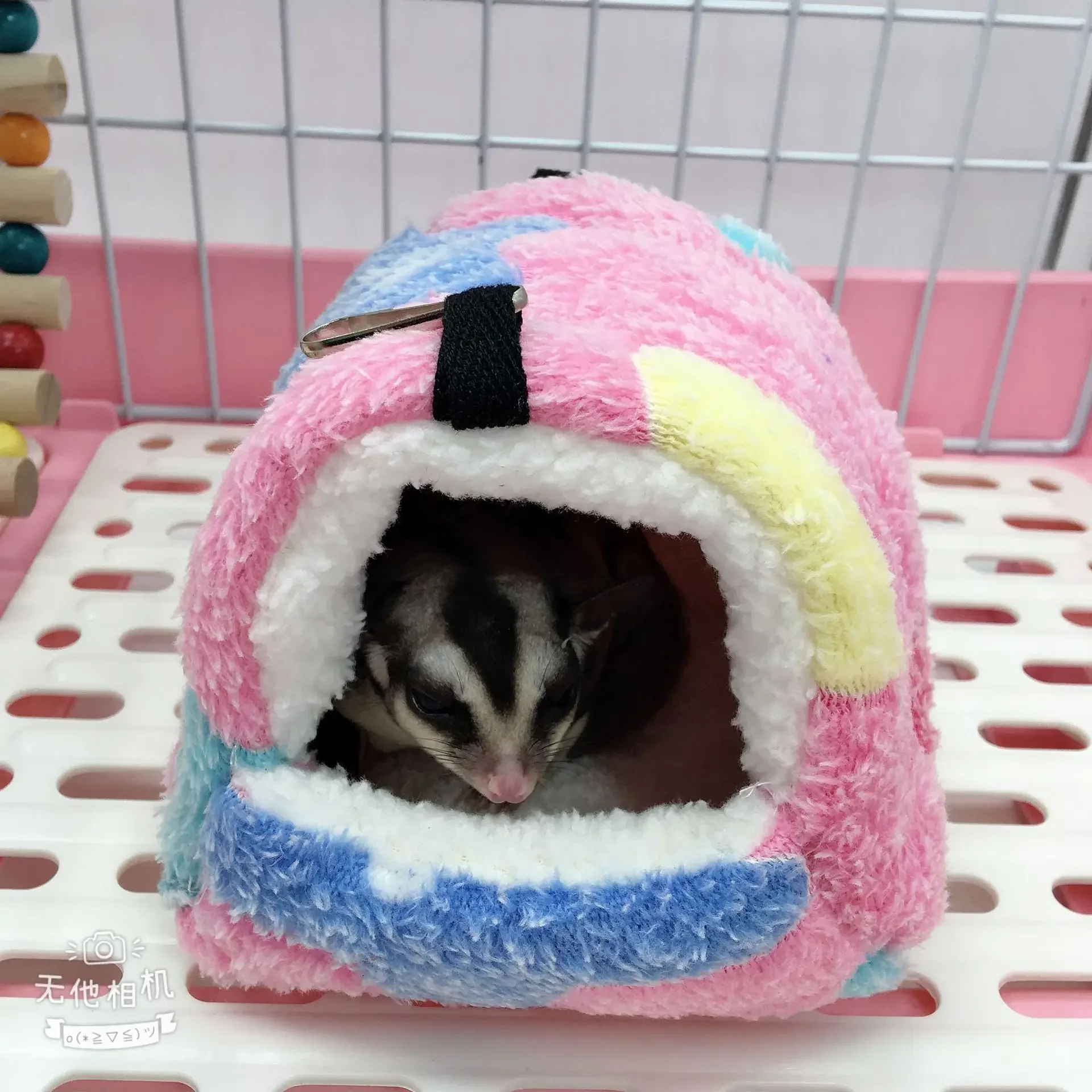 Cute Hamster House Winter Thickening Warm Soft Beds New Bread Small Animal Nest for Hamster Hedgehog Small Animals Supplies