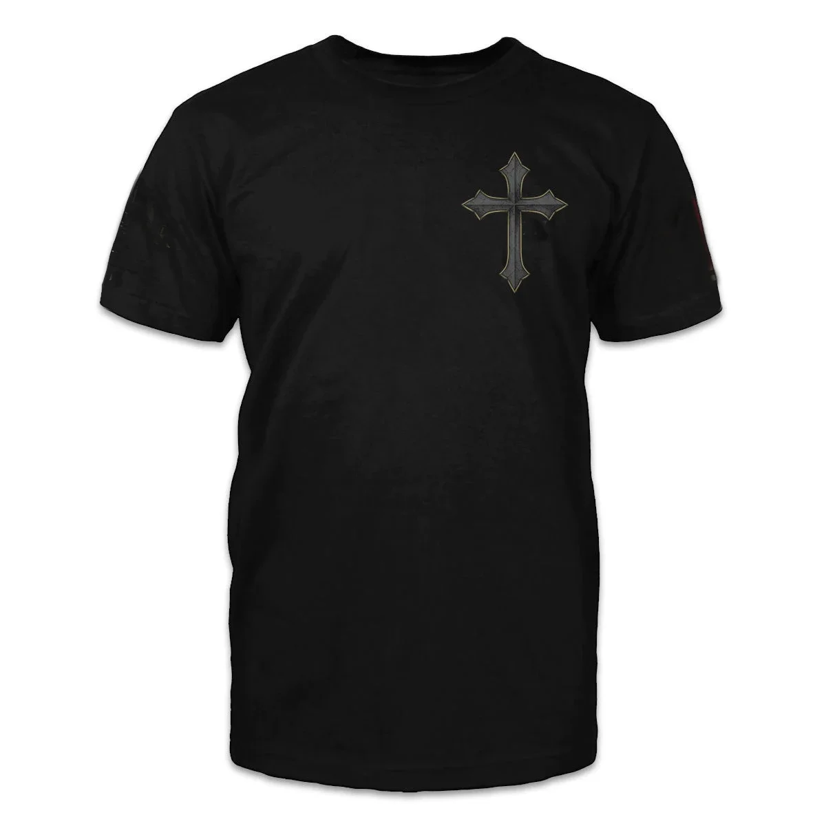 Premium Cotton Short Sleeve O-Neck Mens T Shirt New Saint Michael The Archangel Is Ready for Battle Fear No Evil T-Shirt 2024