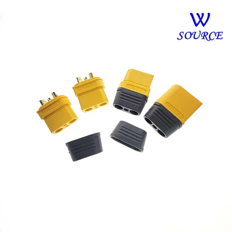 XT30U-M -F XT60E-F XT60H-M XT60PW XT60PT XT90H XT90I T Plug Lithium Battery Socket Connector Male Female Gold Plated Banana Plug