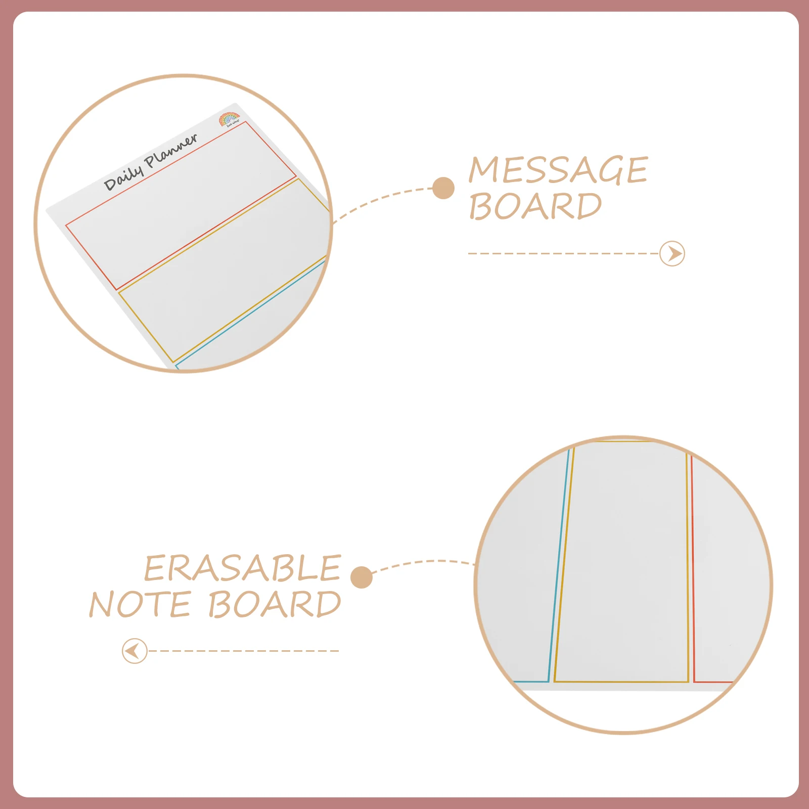 

Large Magnetic Planning Whiteboard Memo Message Board Schedule Reminder Refrigerator Writing Board Reusable Calendar Dry Erase