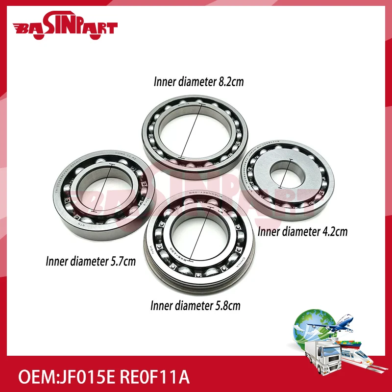 

JF015E RE0F11A Transmission Pulley Bearing Kit OEM Bearings Fit for CVT Nissan Car Accessories 033220S-QX