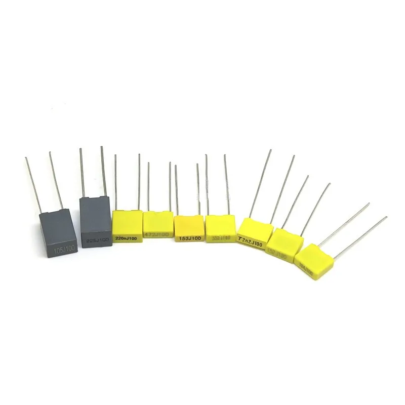 10PCS Correction Capacitance 102J/222/472/103/223/333/683/104/224/474/105J 100V