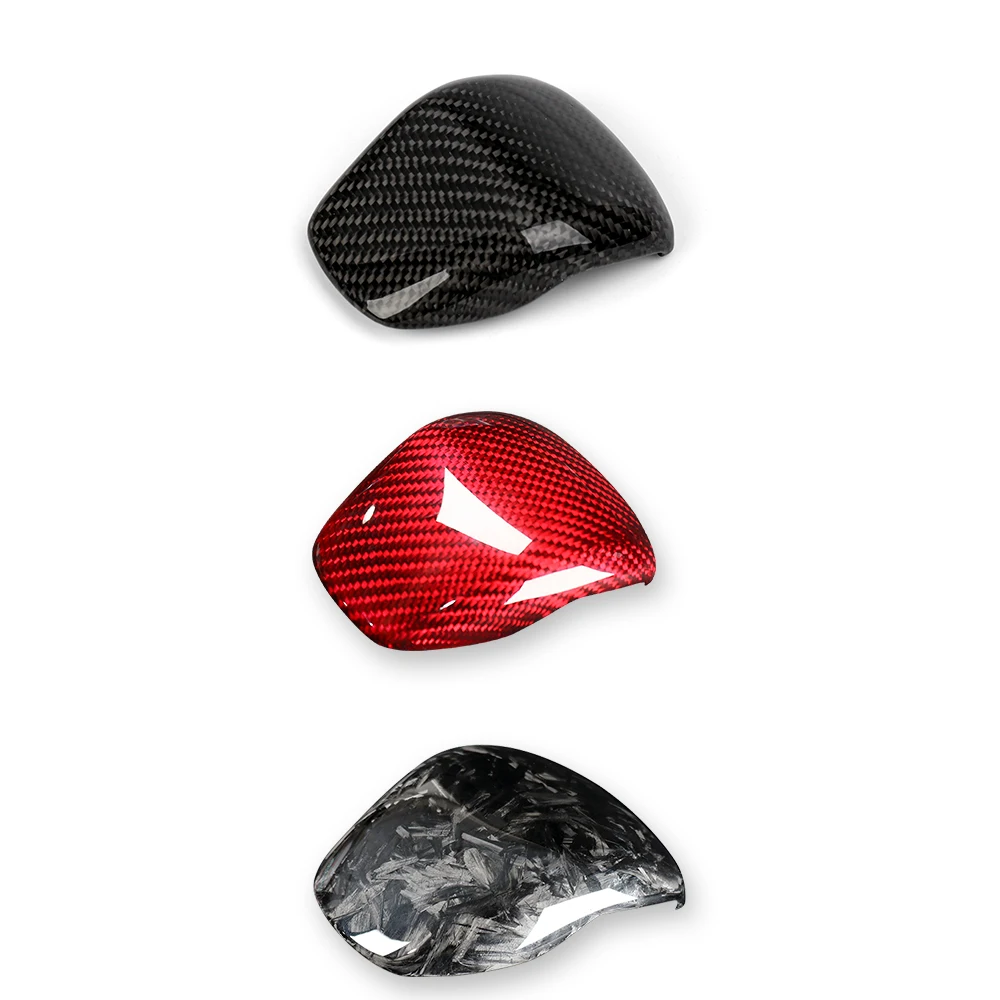 

Накладка на рычаг переключения передач из настоящего карбона, чёрная, для Kia Stinger 2018-2023, аксессуары для тюнинга автомобиля