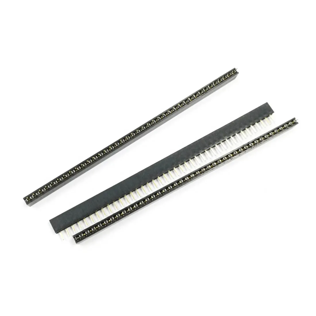 10Pcs 2.0mm Pitch 40 Pin 1x40 Single Row Female Vertical Pin Header PCB JST Connector