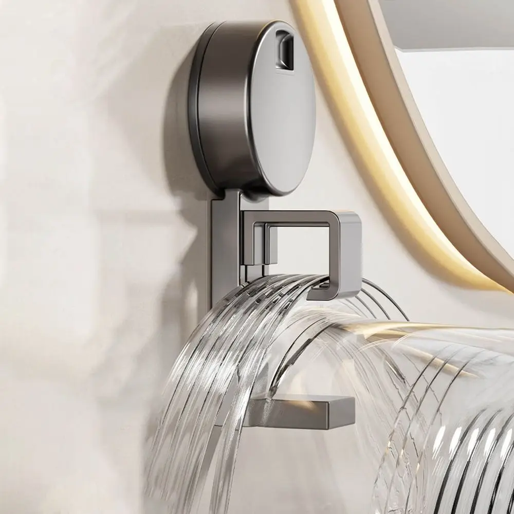 2 adet Plastik Vantuz Havza Kanca Duvara Monte Ağır Havza Organizatör Traceless Yumruksuz Lavabo Depolama Rafı Tuvalet