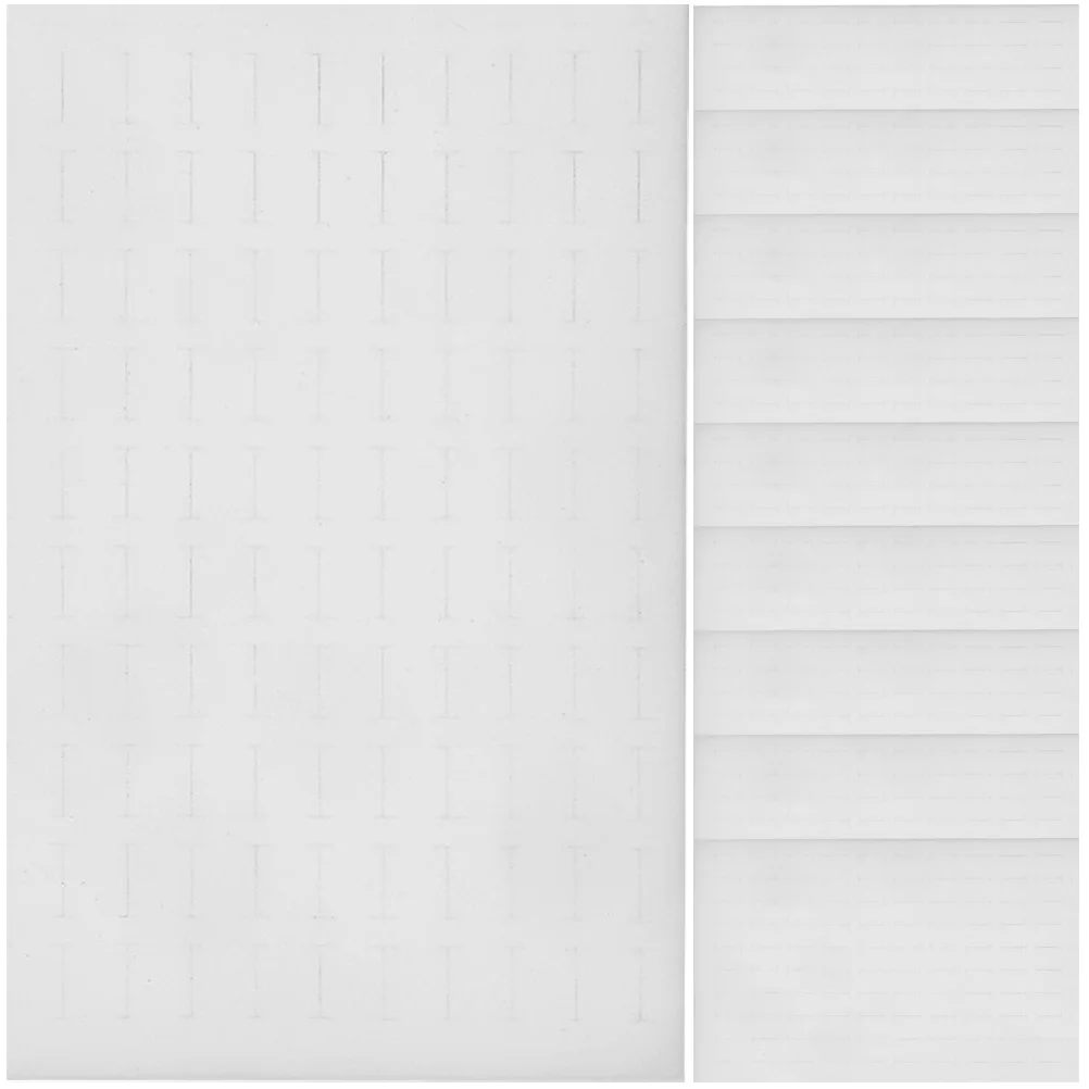 

10 шт. коробка для хранения ювелирных изделий, вставки для колец, коврик для дисплея, органайзер для сережек, кольца, держатель для губки