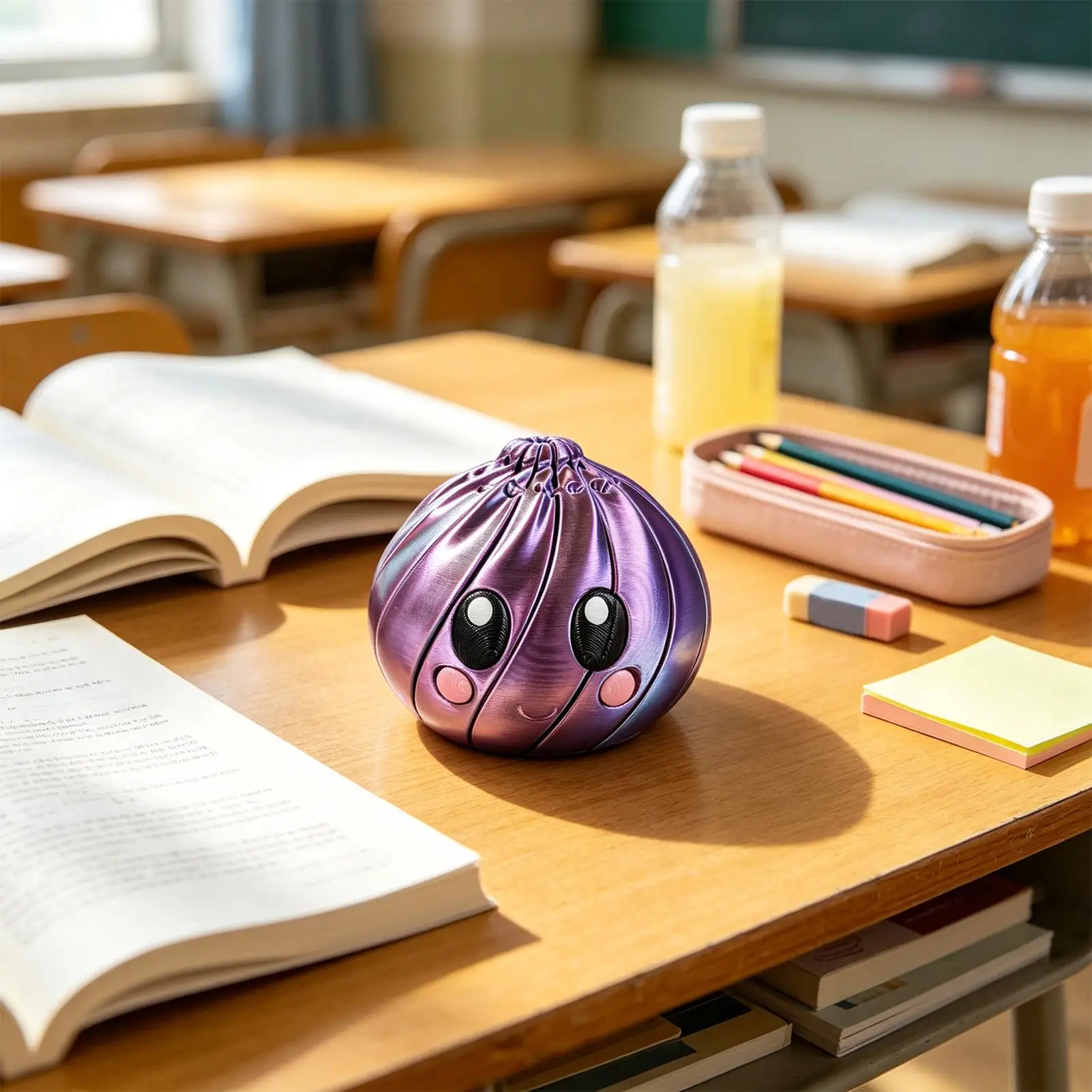 3D Printed Spiral Bun Steamer Twist Bun Decompression Toy Fingertip Spiral Separate Decompression Toy Cute Decompression