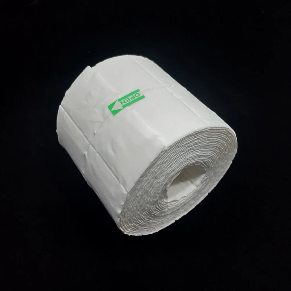 500Pcs Nail Polish Remover Pads Soft Strong Absorbent Disposable Sanitary for Manicure Pedicure Nail Gel Cleaning Tools