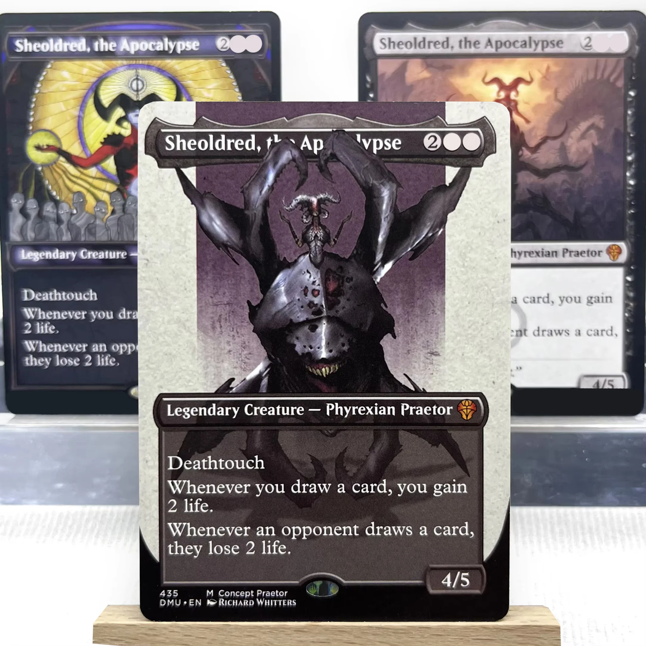 DMU CLB HOLO5-Ⅰ01 Tcg cards proxy magical Sheoldred, the Apocalypse Ancient Copper Dragon Jeska\'s Will Battle Angels gather