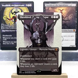 DMU CLB HOLO5-Ⅰ01 Tcg cards proxy magical Sheoldred, the Apocalypse Ancient Copper Dragon Jeska's Will Battle Angels gather