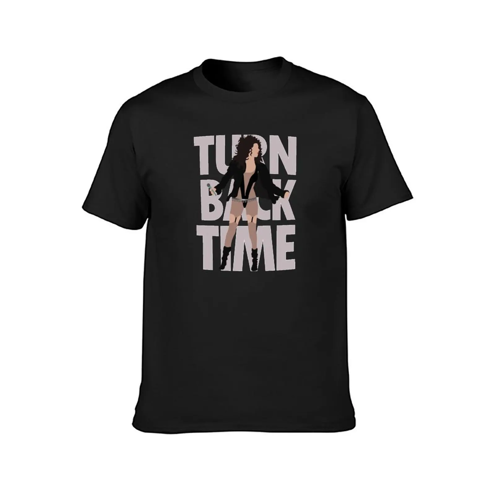 Cher - Turn Back Time T-Shirt tops shirts graphic tees plain t shirts men