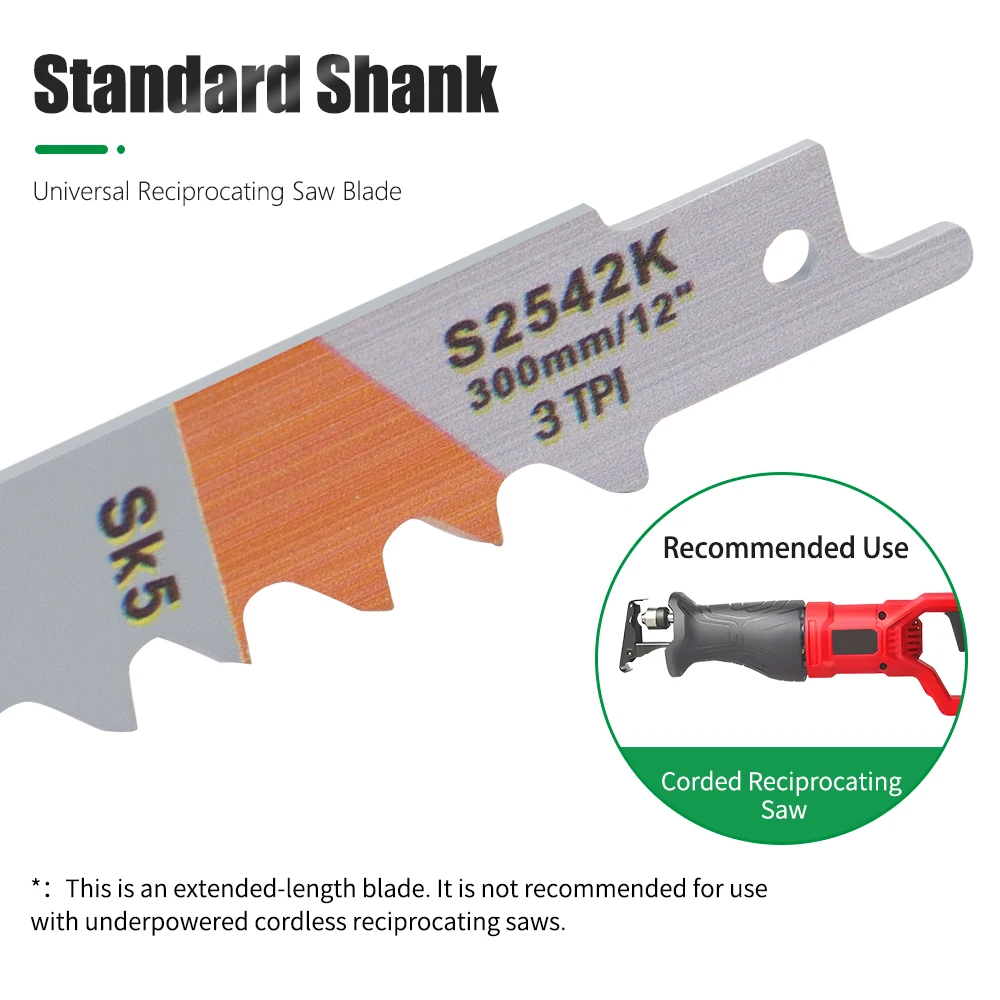 LAVIE Mata Gergaji Jig Saw S3542 S2542 Untuk Memotong Kayu Logam Aksesoris Alat Listrik Renovator