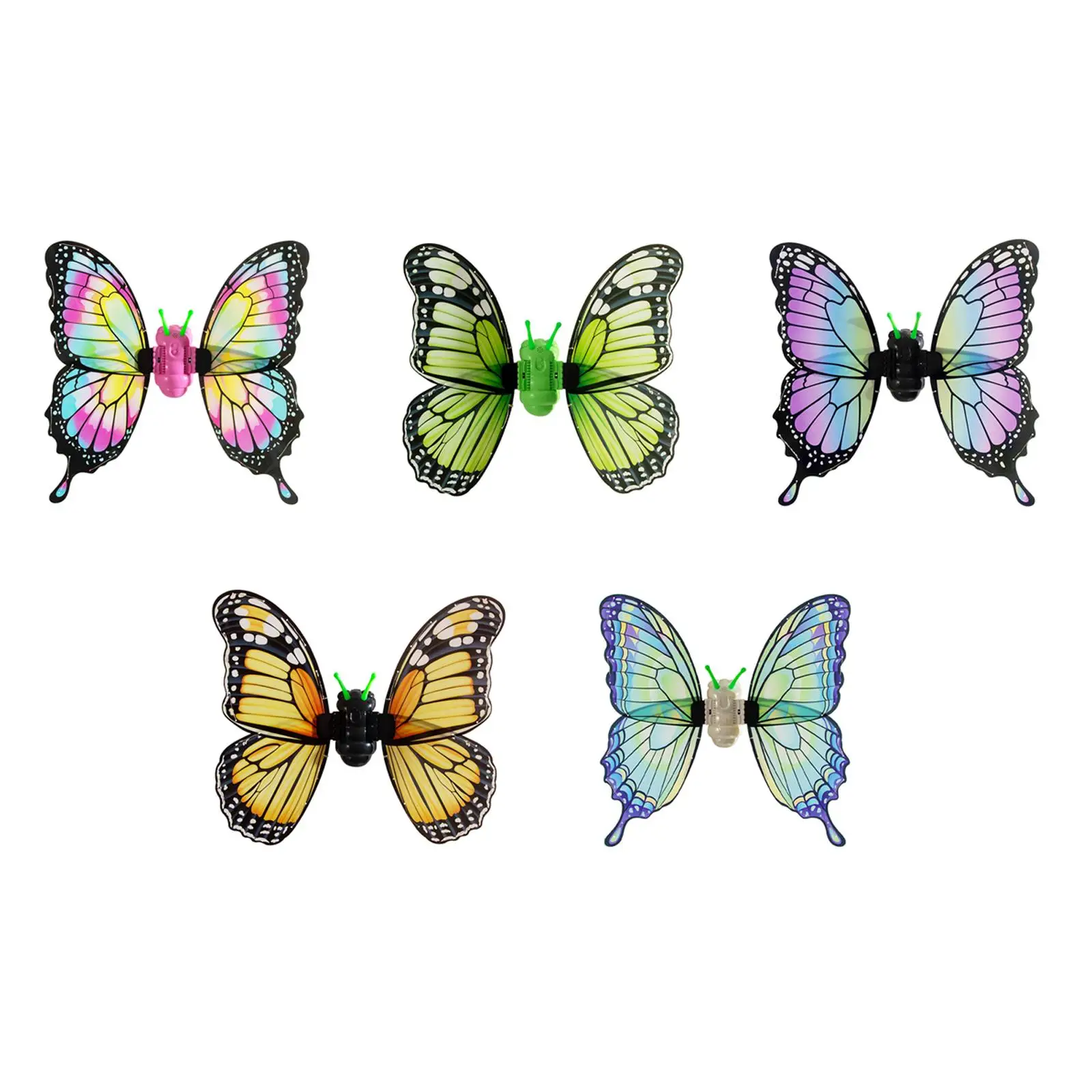 

Electric Fairy Wings with LED Lights Toy for Girls Boys Princess Halloween
