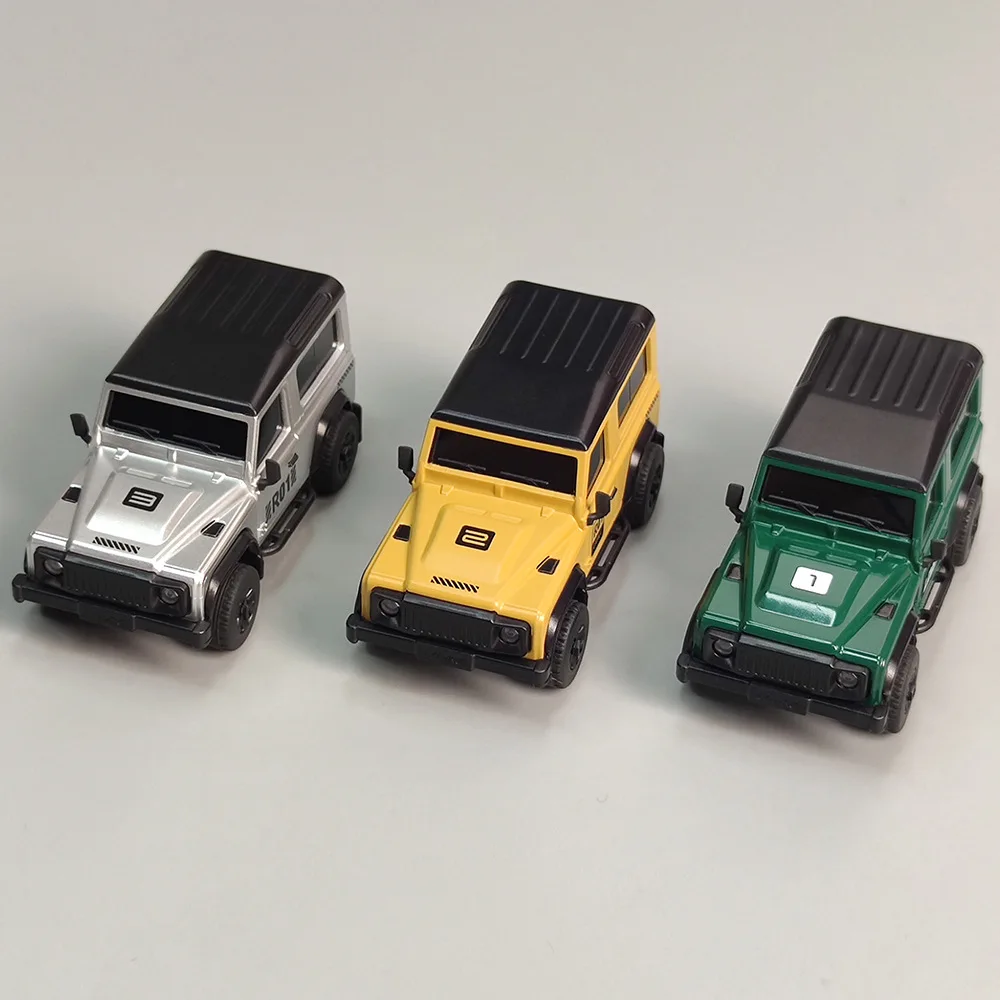 LDARC R01 new desktop mini car micro remote control car 1:64 full ratio electric car parent-child entertainment