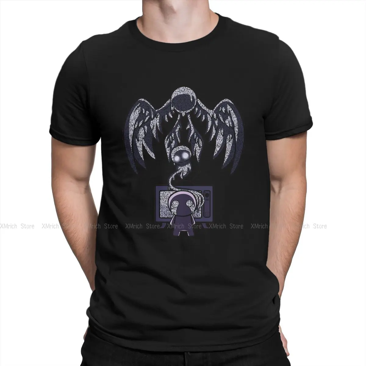 Dogma  Men TShirt The Binding of Isaac Rebirth Wrath of the Lamb Game Crewneck  100% Cotton T Shirt Humor High Quality Gift Idea