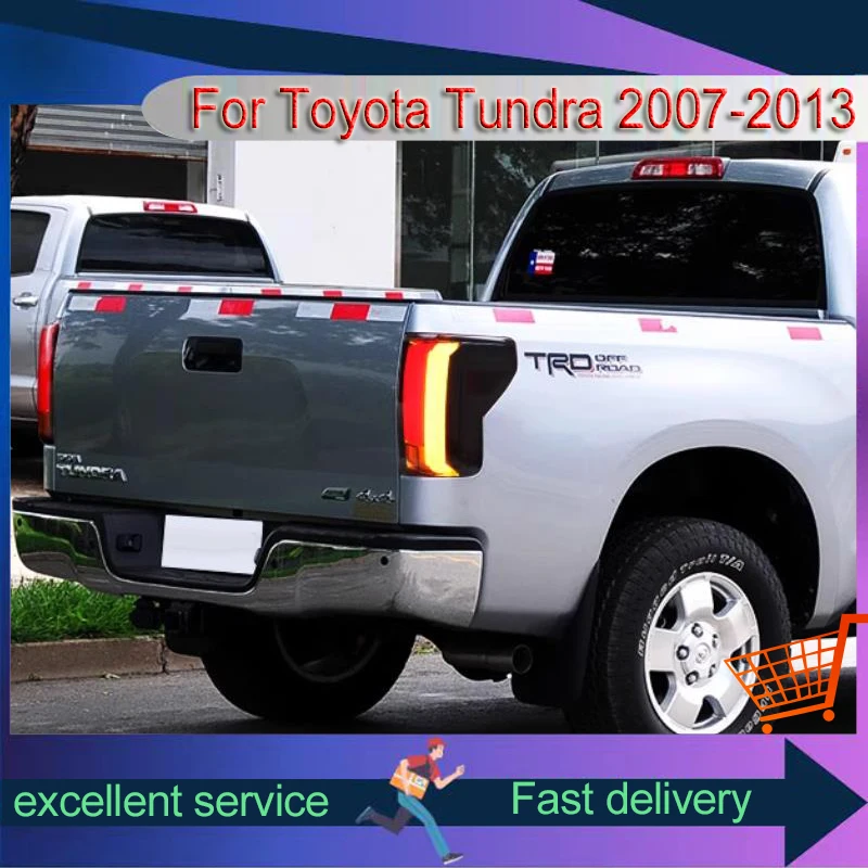 

Car Stuff Styling For Toyota Tundra 2007-2013 Rear Lamp DRL Taillight Turn Signal Highlight LED Bulbs Reverse Auto Accessories