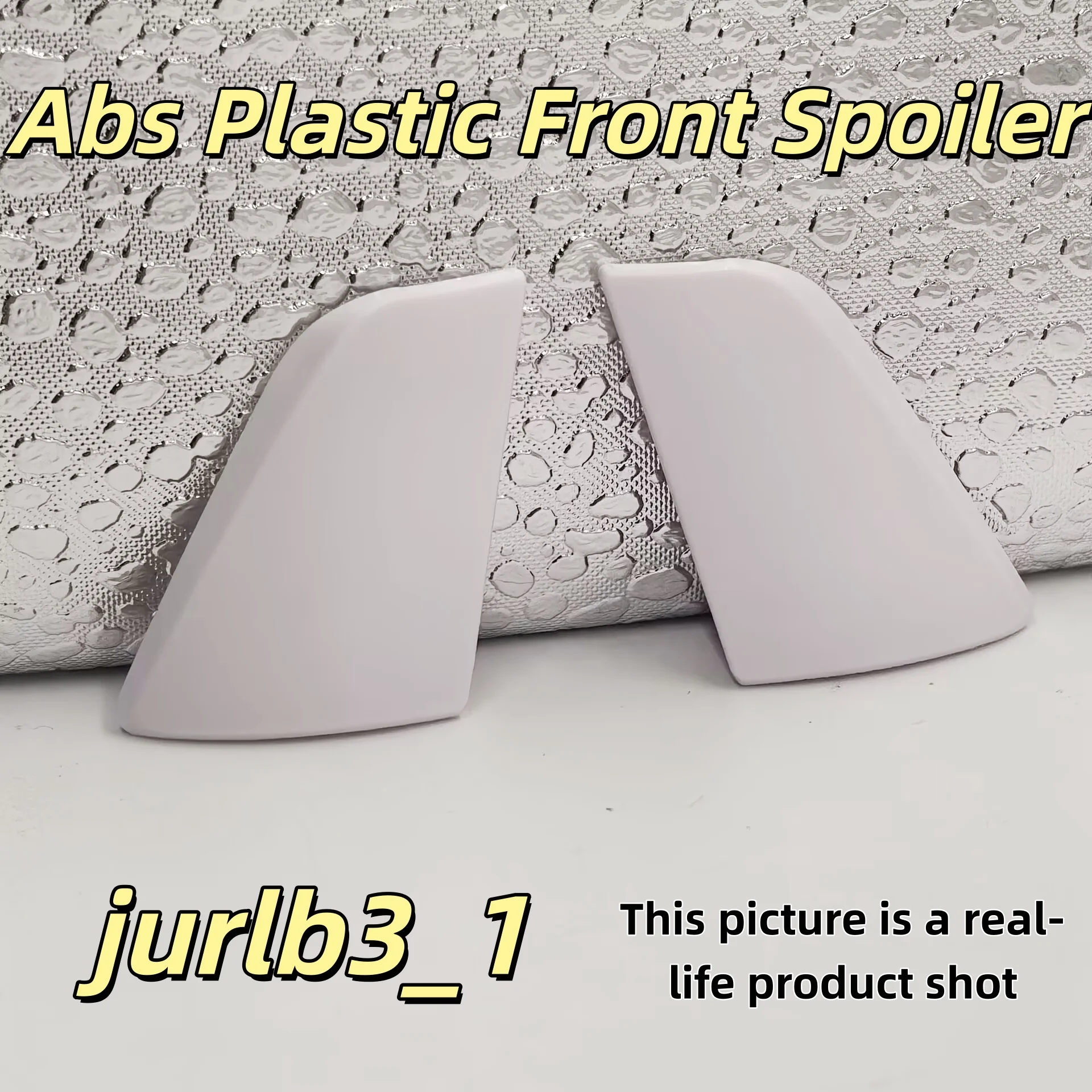 2pcs Toy RC Truck Abs Plastic Front Spoiler And Stickers Decorate For 1/14 Tamiya Tipper F16 750 56360 Car JUWUBA Toy DIY