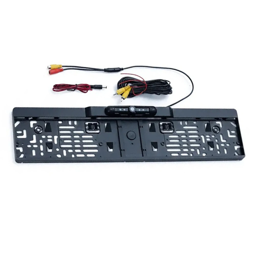For European Cars Car License Plate Frame Car Reversing Assistance 12V Voltage 928x520P Resolution Non-deformable Structure