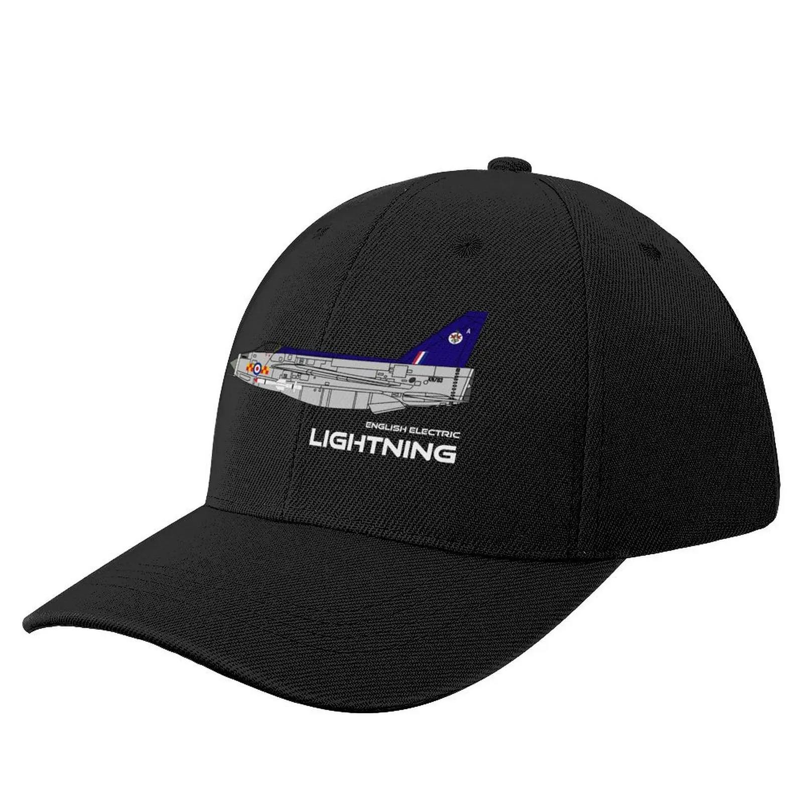 

English Electric Lightning (92 Sqd RAF) Baseball Cap Gentleman Hat dad hat Anime Women Men's