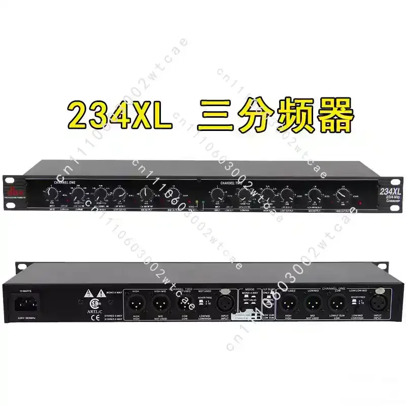Mono 4-way 234XL for Electronic Crossovers and XLRs Dbx234 Dbx 234XL Dbx 234 Professional Audio Peripherals Stereo 2/3-way