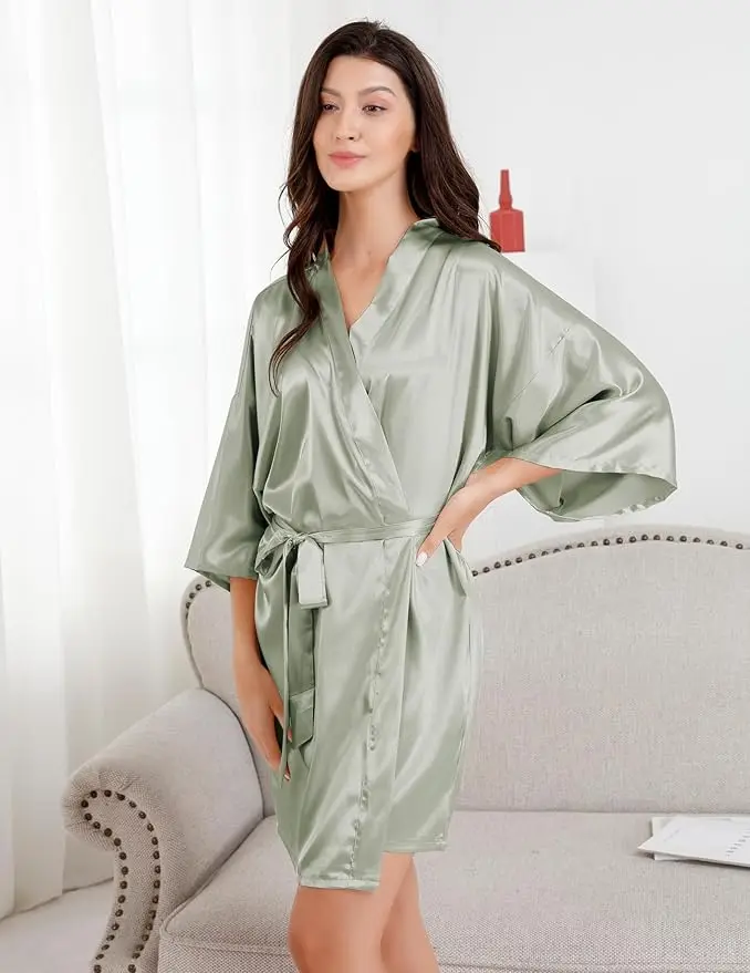 Thumbnail 4 - #81 Latest Satin Nightgowns Offers