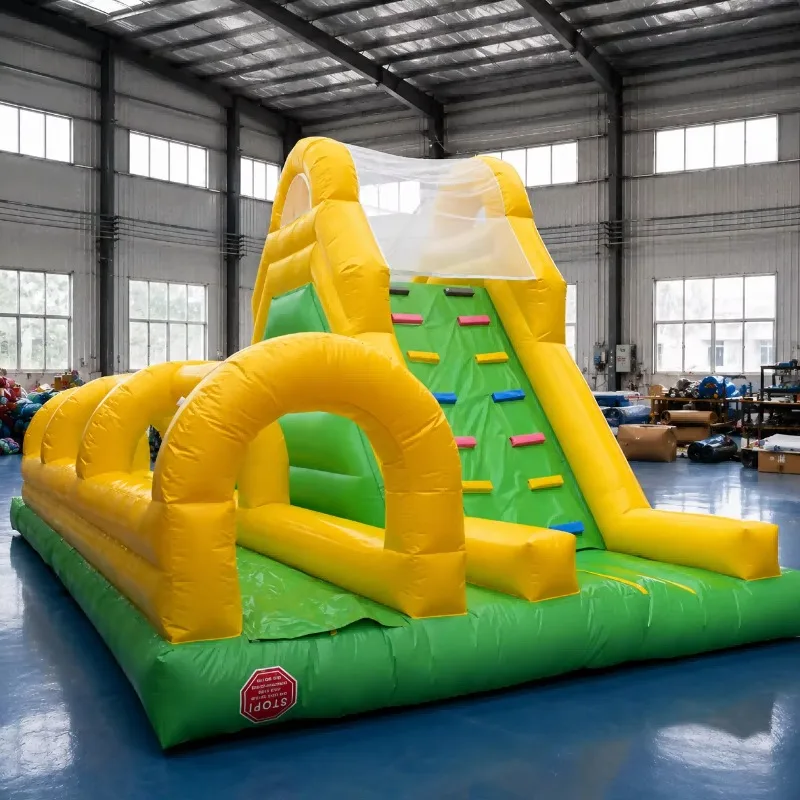 Custom Color Inflatable PVC Water Slide Park Commercial Home School Outdoor Aqua Game Bouncer House Recyclable Anti-Aging