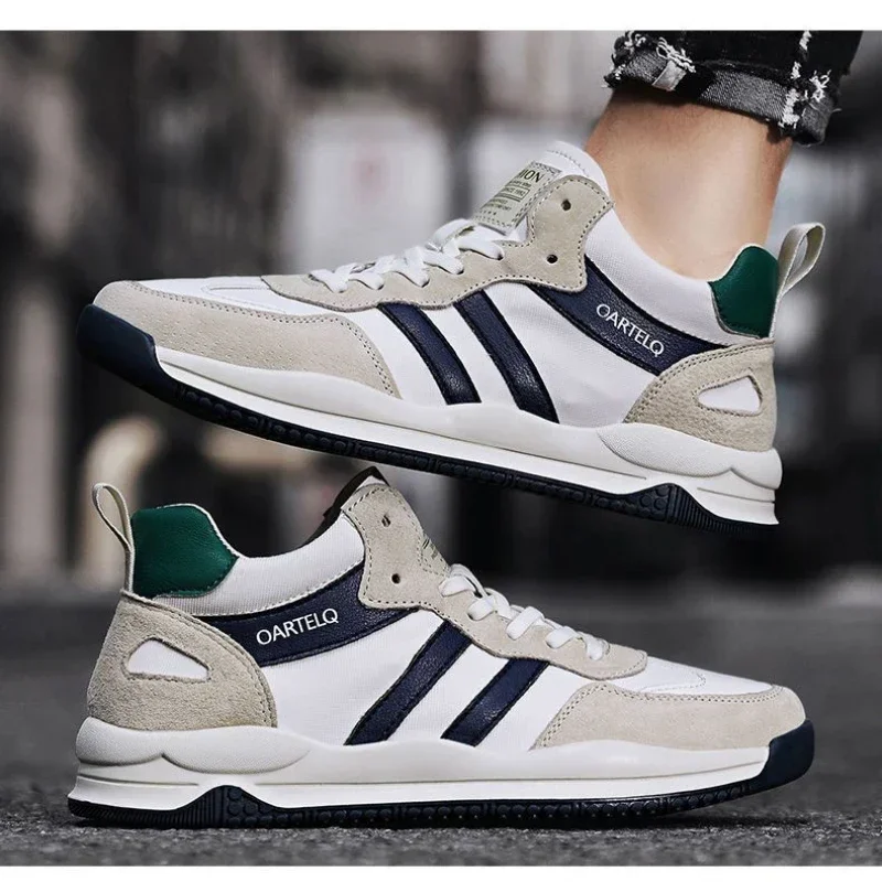 Fashion Men Casual Shoes New Man Shoes 2023 Hot Outdoor Comfort Male Sneakers Zapatos Para Hombres Lace-up Driving Shoes for Men