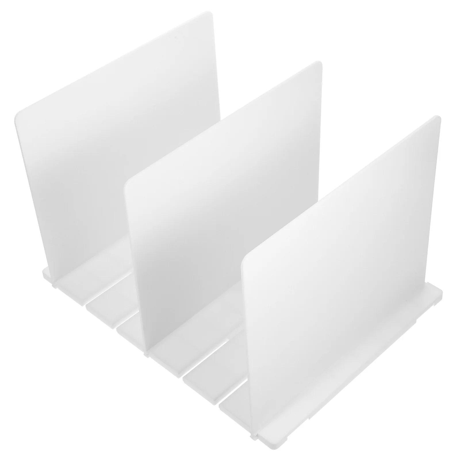 1 Set St Folder 3 Dividers ABS Strong Desk ganizer School Rack Document Holder File Magazine File Holder Folder